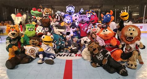 National hockey league teams lacking mascots